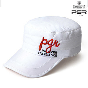 PGR 골프 스포츠 패딩 모자 PSC-570 화이트 (겨울용)/골프모자